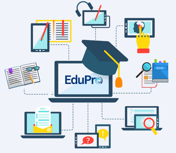 EduPro on mobile and desktop